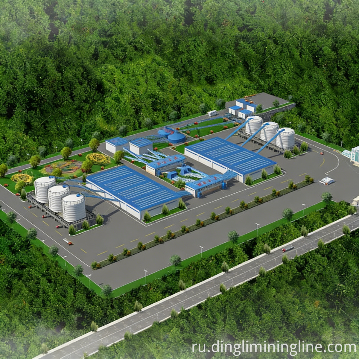 480th High-Yield Stone Processing Line